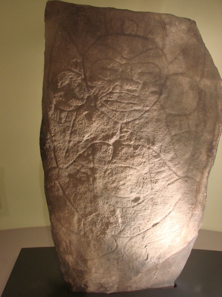 petroglyph of a woman figure