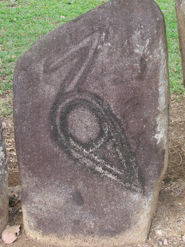 petroglyph depicting a bird