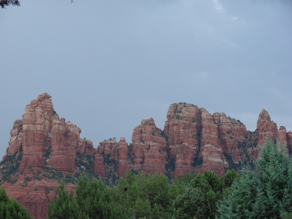 Sedona's massive red-rock formations