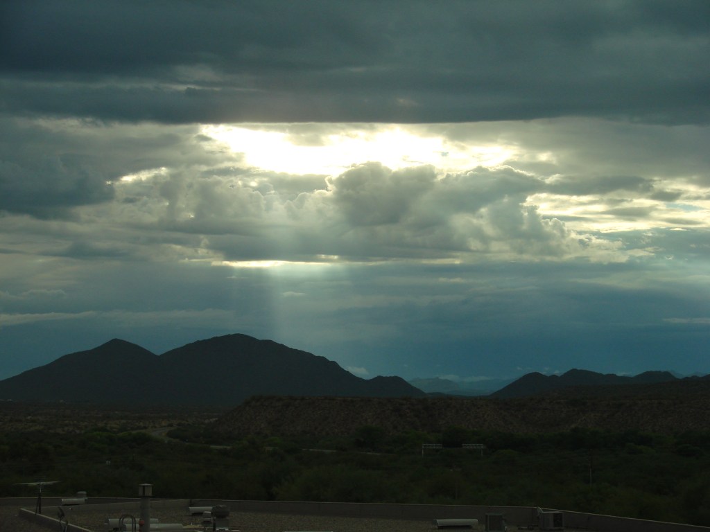 dawn in the mountains of Sedona