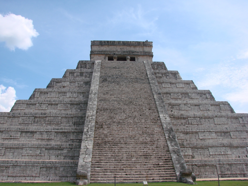 can you imagine standing before this great pyramid during a Maya ceremony?