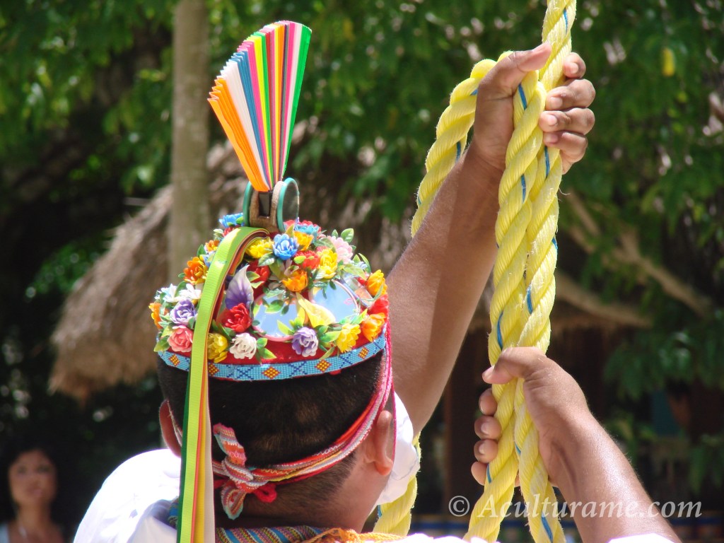 Every piece of regalia the Birdmen wear resemble a colorful bird