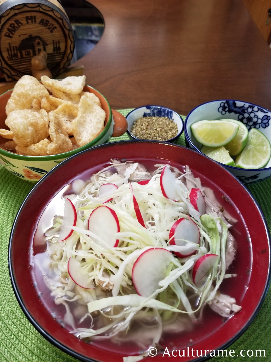 Pozole Blanco was my grandmother’s signature dish.